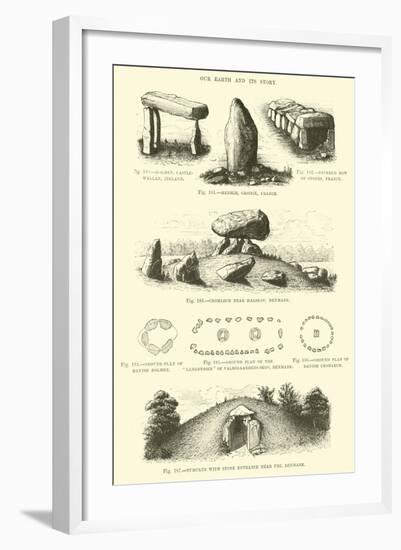 Prehistoric Monuments-null-Framed Giclee Print