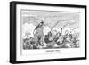 Prehistoric Peeps: a Night Lecture on Evolution, 1894-Edward Tennyson Reed-Framed Giclee Print