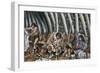 Prehistoric People in Cave-null-Framed Giclee Print