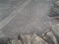 Aerial View of Nazca Lines Representing a Human Figure (Photography, 1983)-Prehistoric Prehistoric-Giclee Print