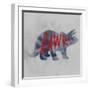 Prehistoric Rawr 1-Marcus Prime-Framed Art Print