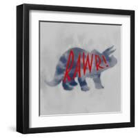 Prehistoric Rawr 1-Marcus Prime-Framed Art Print
