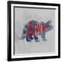 Prehistoric Rawr 1-Marcus Prime-Framed Art Print