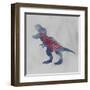 Prehistoric Rawr 2-Marcus Prime-Framed Art Print