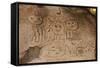 Prehistoric Rock Engravings of Taino Culturedominican Republic-Reinhard Dirscherl-Framed Stretched Canvas