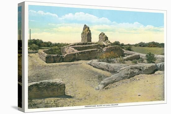 Prehistoric Ruins, Casa Grande, Arizona-null-Stretched Canvas