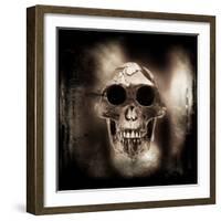 Prehistoric Skull-Clive Nolan-Framed Photographic Print