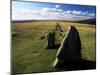 Prehistoric Stone Rows Above Merrivale, Dartmoor, Devon, England, United Kingdom-Lee Frost-Mounted Photographic Print