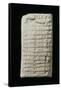 Prehistoric Tablet with Multiplication Table-null-Framed Stretched Canvas