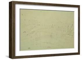 Prehistoric Vegetation; Praehistorische Flora-Paul Klee-Framed Giclee Print