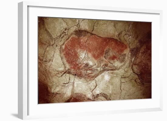 Prehistory : Bison at Rest-null-Framed Photographic Print