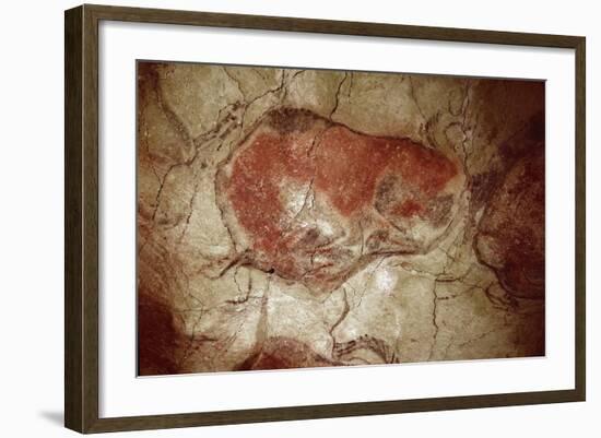 Prehistory : Bison at Rest-null-Framed Photographic Print