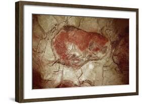 Prehistory : Bison at Rest-null-Framed Photographic Print