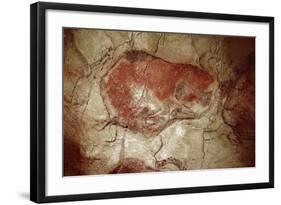 Prehistory : Bison at Rest-null-Framed Photographic Print