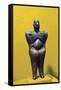 Prehistory Mother Goddess Statuette from Hacilar-null-Framed Stretched Canvas