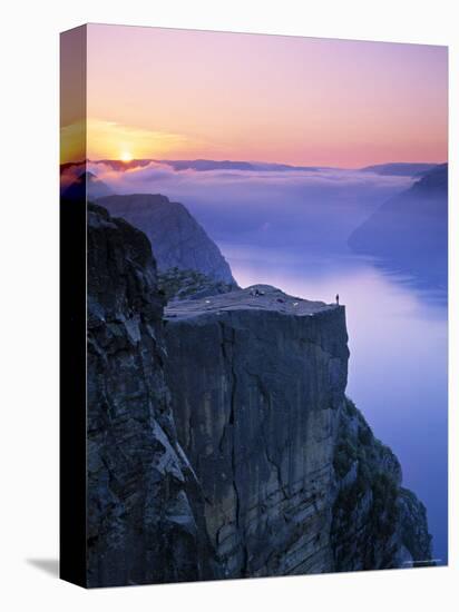 Preikestolen, Lysefjorden, Norway-Doug Pearson-Stretched Canvas