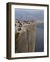 Preikestolen Rock, Lysefjorden, Rogaland, Norway, Scandinavia, Europe-Marco Cristofori-Framed Photographic Print