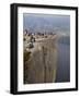 Preikestolen Rock, Lysefjorden, Rogaland, Norway, Scandinavia, Europe-Marco Cristofori-Framed Photographic Print