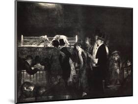 Preliminaries, 1916-George Wesley Bellows-Mounted Giclee Print