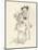 Preliminary Sketch for the Wife of Bath, C1917-Hugh Thomson-Mounted Giclee Print