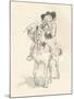 Preliminary Sketch for the Wife of Bath, C1917-Hugh Thomson-Mounted Giclee Print