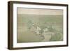 Preliminary study for the Oakland Golf Club, Bayside, New York, 1925-null-Framed Giclee Print