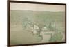 Preliminary study for the Oakland Golf Club, Bayside, New York, 1925-null-Framed Giclee Print