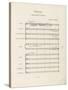 Prélude à "l'après-midi d'un faune" : Partition d'orchestre : page 1-Achille-Claude Debussy-Stretched Canvas