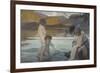 Premier bain-Paul Chabas-Framed Giclee Print