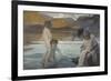 Premier bain-Paul Chabas-Framed Giclee Print