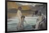 Premier bain-Paul Chabas-Framed Giclee Print