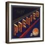 Premier Brand - Whittier, California - Citrus Crate Label-Lantern Press-Framed Art Print