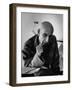 Premier Mohammed Mossadegh, Giving an Answer with a Forceful Fist Shake-Lisa Larsen-Framed Premium Photographic Print