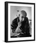 Premier Mohammed Mossadegh, Giving an Answer with a Forceful Fist Shake-Lisa Larsen-Framed Premium Photographic Print