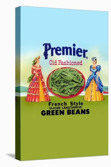 Premier Old Fashioned French Style Green Beans-null-Stretched Canvas