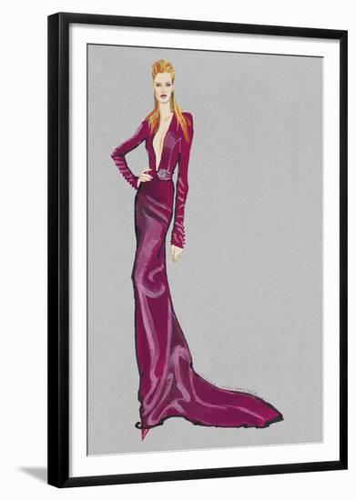 Premiere Pose III-Barbara Tyler Ahlfield-Framed Giclee Print