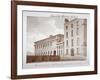 Premises Belonging to Builders Peto and Grissell in York Road, Lambeth, London, 1828-John Buckler-Framed Giclee Print