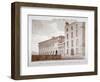 Premises Belonging to Builders Peto and Grissell in York Road, Lambeth, London, 1828-John Buckler-Framed Giclee Print