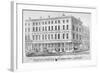 Premises of Foster, Porter and Co, No 47, Wood Street, City of London, 1857-I & E Saunders-Framed Giclee Print