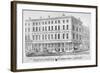 Premises of Foster, Porter and Co, No 47, Wood Street, City of London, 1857-I & E Saunders-Framed Giclee Print