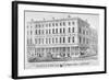 Premises of Foster, Porter and Co, No 47, Wood Street, City of London, 1857-I & E Saunders-Framed Giclee Print