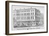 Premises of Foster, Porter and Co, No 47, Wood Street, City of London, 1857-I & E Saunders-Framed Giclee Print