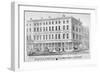 Premises of Foster, Porter and Co, No 47, Wood Street, City of London, 1857-I & E Saunders-Framed Giclee Print