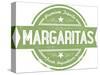 Premium Margaritas Cocktail Bar Menu Stamp-daveh900-Stretched Canvas