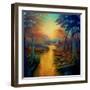 Premonition, 2021, (oil on canvas)-Lee Campbell-Framed Giclee Print