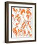 Premonition Orange-Jacqueline Maldonado-Framed Art Print