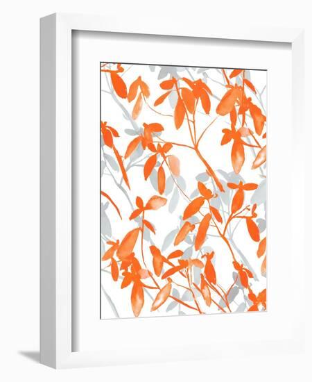 Premonition Orange-Jacqueline Maldonado-Framed Art Print