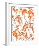 Premonition Orange-Jacqueline Maldonado-Framed Art Print