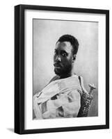 Prempeh, Last of the Ashanti Kings, Ghana, 1922-PA McCann-Framed Giclee Print