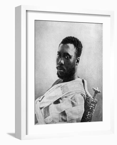 Prempeh, Last of the Ashanti Kings, Ghana, 1922-PA McCann-Framed Giclee Print